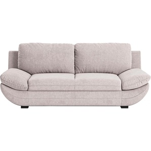 2-Sitzer COTTA Corsica Sofas Gr. B/H/T: 210 cm x 90 cm x 95 cm, Microfaser, grau (all senses stone) 2-Sitzer Sofas mit gepolsterten Arm-, Rücken- und Sitzteil