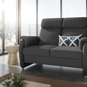 2-Sitzer Gabin 160 x 100 cm Flachgewebe Anthrazit, 2 Sitzer