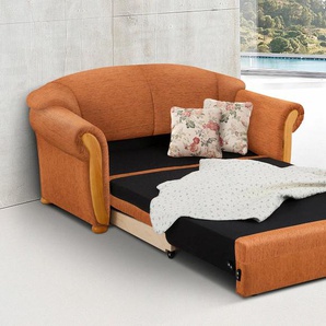 2-Sitzer HOME AFFAIRE Milano Sofas Gr. B/H/T: 174 cm x 87 cm x 88 cm, Chenille, orange (terrakotta) 2-Sitzer Sofas