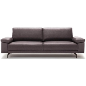 2-Sitzer HÜLSTA SOFA hs.450 Sofas Gr. B/H/T: 180 cm x 85 cm x 95 cm, Stoff, lila (purpurviolett, steingrau) 2-Sitzer Sofas
