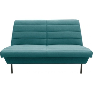 2-Sitzer LOOKS BY WOLFGANG JOOP LOOKS IX Sofas Gr. B/H/T: 145 cm x 92 cm x 103 cm, Struktur grob, blau (petrol) 2-Sitzer Sofas
