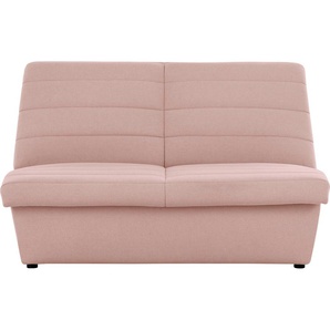 2-Sitzer LOOKS BY WOLFGANG JOOP LOOKS VIII Sofas Gr. B/H/T: 145 cm x 92 cm x 103 cm, Feinstruktur weich, rosa 2-Sitzer Sofas Quersteppung, ohne Armlehnen, in zwei verschiedenen Größen