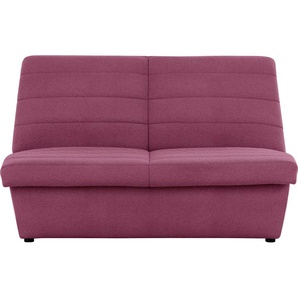 2-Sitzer LOOKS BY WOLFGANG JOOP LOOKS VIII Sofas Gr. B/H/T: 145 cm x 92 cm x 103 cm, Struktur grob, rosa 2-Sitzer Sofas Quersteppung, ohne Armlehnen, in zwei verschiedenen Größen