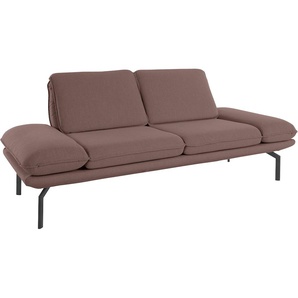 2-Sitzer OTTO PRODUCTS Bennid Sofas Gr. B/H/T: 208 cm x 83 cm x 95 cm, Struktur (recyceltes Polyester), Sitzbreite 65cm ohne Funktion, lila (flieder) 2-Sitzer Sofas