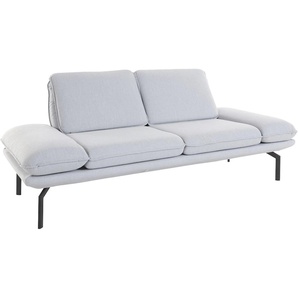 2-Sitzer OTTO PRODUCTS Bennid Sofas Gr. B/H/T: 208 cm x 83 cm x 95 cm, Struktur (recyceltes Polyester), Sitzbreite 65cm ohne Funktion, silberfarben (silber) 2-Sitzer Sofas