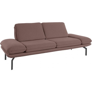 2-Sitzer OTTO PRODUCTS Bennid Sofas Gr. B/H/T: 228 cm x 83 cm x 95 cm, Struktur (recyceltes Polyester), Sitzbreite 75 cm ohne Funktion, lila (flieder) 2-Sitzer Sofas