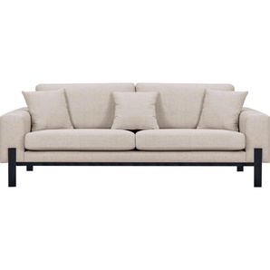 2-Sitzer OTTO PRODUCTS Ennis Sofas Gr. B/H/T: 197 cm x 86 cm x 88 cm, Struktur fein recycelt, beige 2-Sitzer Sofas Verschiedene Bezugsqualitäten: Baumwolle, recyceltes Polyester