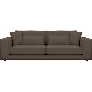 2-Sitzer OTTO PRODUCTS Grenette Sofas Gr. B/H/T: 224 cm x 77 cm x 100 cm, Struktur (recyceltes Polyester), braun 2-Sitzer Sofas