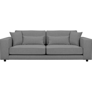2-Sitzer OTTO PRODUCTS Grenette Sofas Gr. B/H/T: 224 cm x 77 cm x 100 cm, Struktur (recyceltes Polyester), grau (anthrazit) 2-Sitzer Sofas Modulsofa, im Baumwoll-Leinenmix oder aus recycelten Stoffen