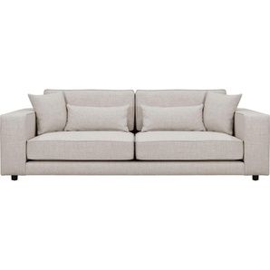 2-Sitzer OTTO PRODUCTS Grenette Sofas Gr. B/H/T: 224 cm x 77 cm x 100 cm, Struktur (recyceltes Polyester), beige 2-Sitzer Sofas Modulsofa, im Baumwoll-Leinenmix oder aus recycelten Stoffen
