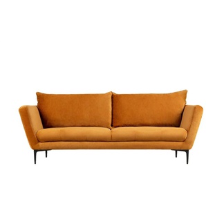2-Sitzer Sofa  Ancona ¦ orange ¦ Maße (cm): B: 80 H: 45 T: 80.0