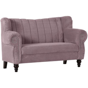 2-Sitzer-Sofa, Flieder, Textil, massiv, 168x96x75 cm, Fußauswahl, Stoffauswahl, Wohnzimmer, Sofas & Couches, Sofas, 2-Sitzer Sofas