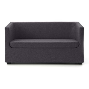 2-Sitzer Sofa June anthrazit grau, Designer Artefakt, 140x70x70 cm