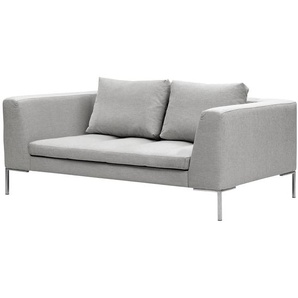 2-Sitzer Sofa Grau Webstoff Saia 174 x 81 x 105cm Modern