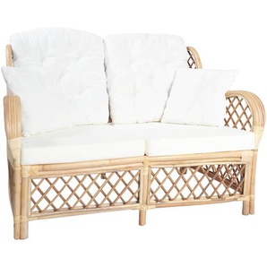 2-Sitzer-Sofa Rattan