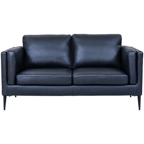 2-Sitzer Sofa Valencia Schwarz