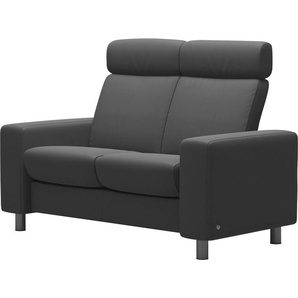 2-Sitzer STRESSLESS Arion 19 A20 Sofas Gr. B/H/T: 152 cm x 100 cm x 80 cm, Leder BATICK, mit Relaxfunktion, grau (grey batick) 2-Sitzer Sofas