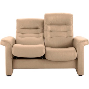 2-Sitzer STRESSLESS Sapphire Sofas Gr. B/H/T: 154 cm x 113 cm x 80 cm, Leder BATICK, High Back-mit Relaxfunktion, braun (latte batick) 2-Sitzer Sofas