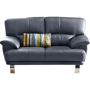 2-Sitzer TRENDMANUFAKTUR Sofas Gr. B/H/T: 162 cm x 87 cm x 89 cm, Kunstleder SOFTLUX, ohne Funktion, grau 2-Sitzer Sofas