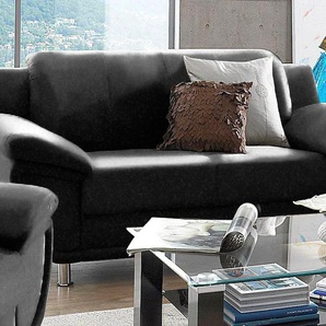 2-Sitzer TRENDMANUFAKTUR Sofas Gr. B/H/T: 178 cm x 85 cm x 94 cm, Kunstleder SOFTLUX, Ohne Federkern, schwarz 2-Sitzer Sofas