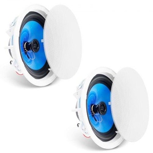 2 Stück 20 cm Deckenlautsprecher, 50 W, Decken- und Wandeinbaulautsprechersystem mit 8Ω Impedanz 89dB Empfindlichkeit, für Zuhause, Küche, Wohnzimmer, Schlafzimmer oder überdachte Veranden DPXDYSQ8YCLZPZC9CV9
