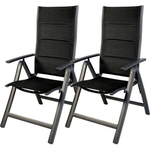 2 Stück Aluminium Comfort Klappsessel Elba-DMC372216-2