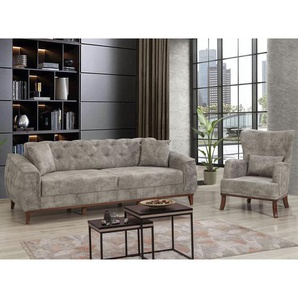 2-tlg. Couchgarnitur Foulger