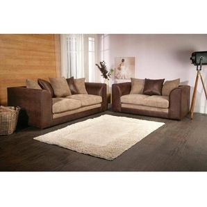 2-tlg. Couchgarnitur Hannah