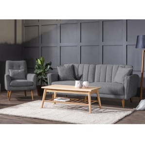 2-tlg. Couchgarnitur Oritz