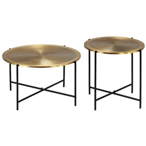 2-tlg. Couchtisch-Set Diandre