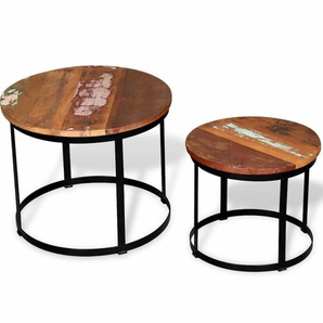 2-tlg. Couchtisch-Set Leach