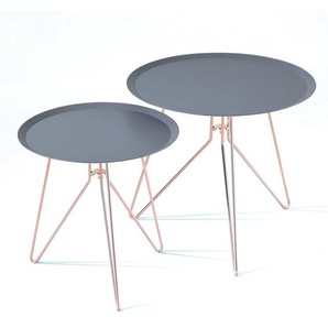 2-tlg. Couchtisch-Set Marnisha