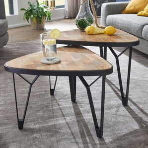 2-tlg. Couchtisch-Set Schaible