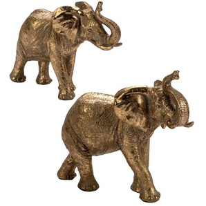 2-tlg. Figuren-Set Elephants