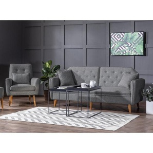 2-tlg. Wohnzimmer-Set Audette