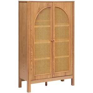 2-türiger Schrank Tiria Eschenfurnier, 92x40 cm, 2 Türen