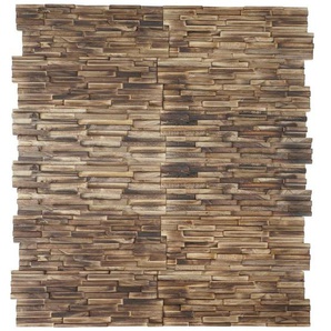 20 cm x 54 cm Mosaikfliesen-Set Frechette aus Holz