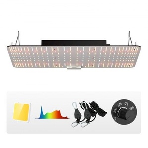 200W Dimmbar Pflanzenlampe 30x40x12cm LED Pflanzenlampe 544x Samsung 281B Vollspektrum 26000lm Lichtstrom Wachstumslampe 760nm Infrarot-Wellenlänge Pflanzenlicht Gewächshaus Anbauzelt Balkon LZBZWSZ210W22PVC8V2