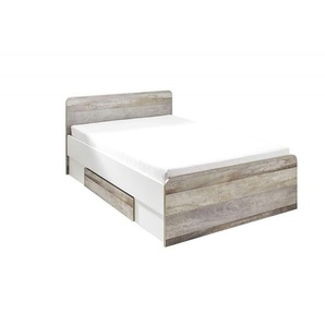 Bett Holzbett Jugendbett Futonbett Bettgestell weiß Lack matt 555118 Bett Holzbett Jugendbett Futonbett Bettgestell weiß Lack matt 555118