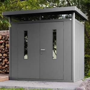 228 x 180 cm Gerätehaus, anthrazit - (GFPV00903)