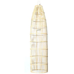 23 cm Lampenschirm für Pendelleuchte Fish Trap aus Rattan