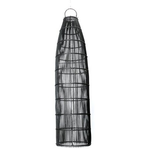 23 cm Lampenschirm für Pendelleuchte Fish Trap aus Rattan