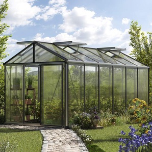 235 x 460 cm Gewächshaus, Standardfarbe Aluminium Natur | ohne Setangebot - (GFPV00197)