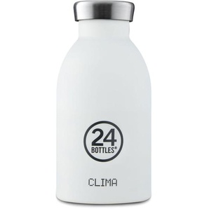 24 Bottles Clima Basic Collection Isolier-Trinkflasche mini - ice white - 330 ml