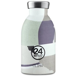 24 Bottles Clima Bottle Textile Isolier-Trinkflasche mini - highlander - 330 ml