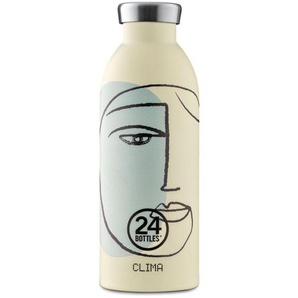 24 Bottles Clima Pattern Collection Isolier-Trinkflasche - white calypso - 500 ml