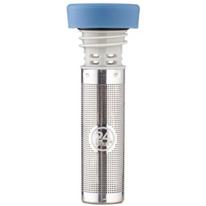 24 Bottles Infuser Lid Tea Infuser Verschluss - light blue - ø 4,6 cm - Höhe 6 cm