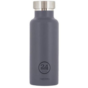 24 Bottles Thermo Bottle Isolierflasche - formal grey & steel - 500 ml