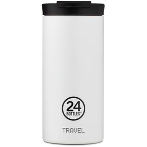24 Bottles Travel Tumbler Basic Isolierbecher - Ice White - 600 ml