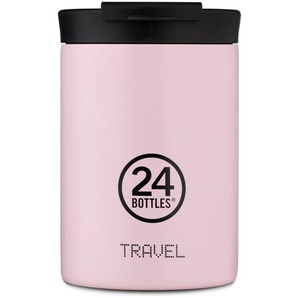 24 Bottles Travel Tumbler Basic Isolierbecher mini - candy pink - 350 ml